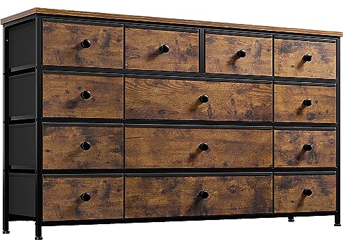 EnHomee 55" TV Stand with 13 Drawers