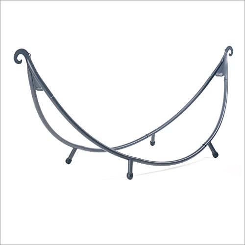 ENOSoloPod: Portable Hammock Stand for Outdoor Adventures - Charcoal
