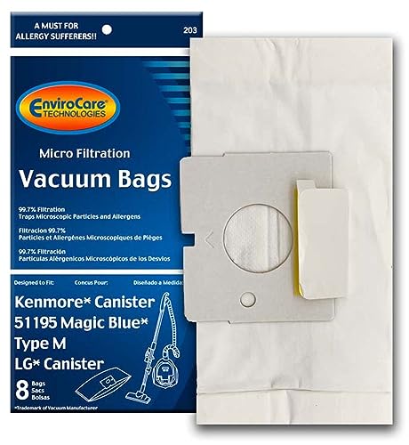 EnviroCare Replacement Micro Filtration Vacuum Cleaner Dust Bags