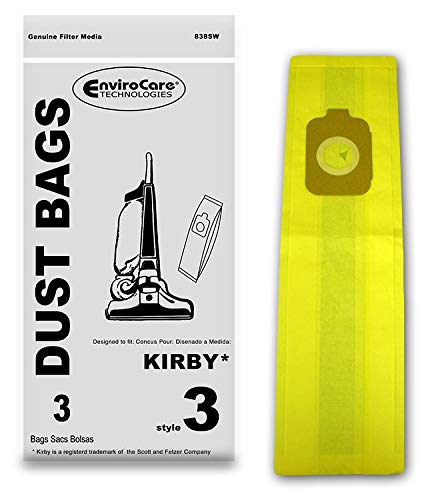 EnviroCare Vac Bags for Kirby Style 3 Heritage II Series Uprights