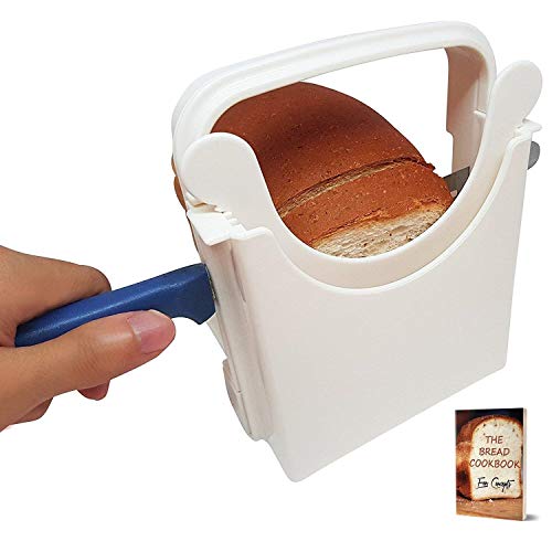 Generic Mama's Great 2023 Updated Bamboo Bread Slicer for Homemade Bread