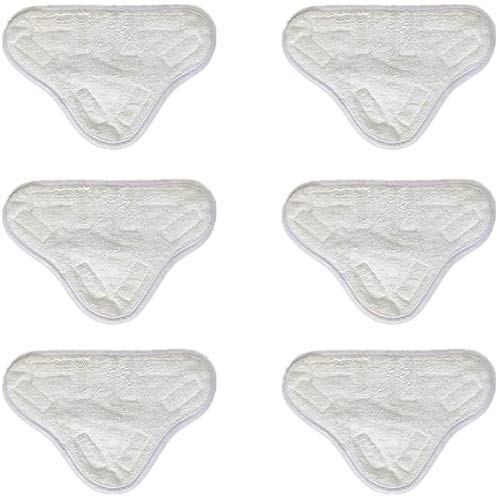 6pcs Microfibre Steam Mop Replacement Pads for H2O X5