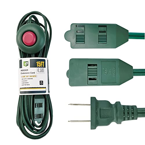 EP 15 ft Extension Cord with Foot Switch - Reliable and Convenient