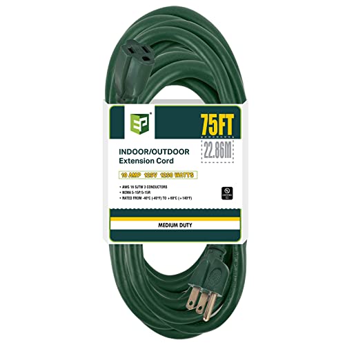 EP 75 Ft Outdoor Extension Cord