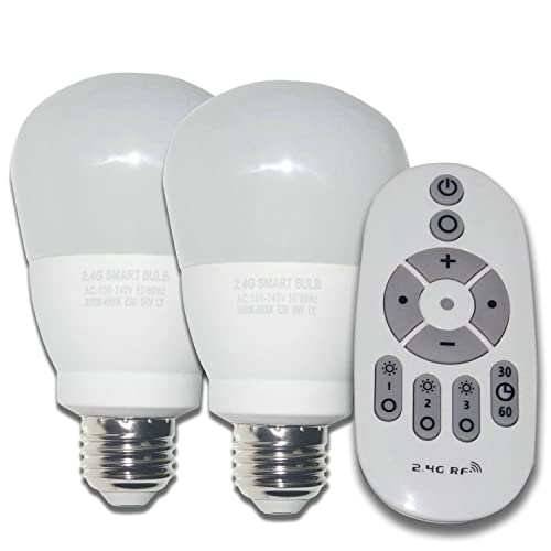 Erkangsm Smart LED Light-Bulb 2 Pack