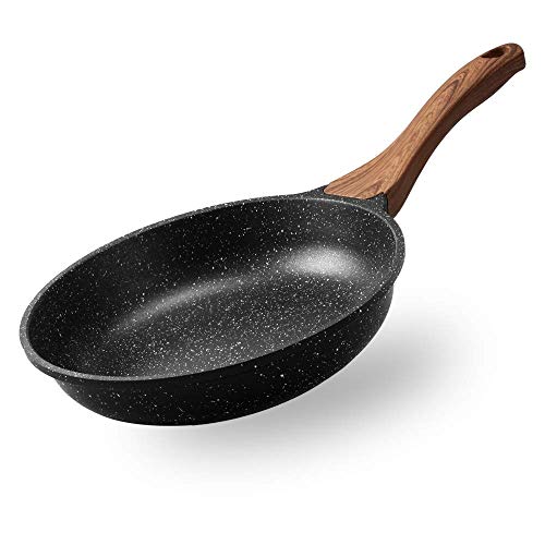 ESLITE LIFE 8" Nonstick Skillet: Healthy Granite Coating Chef's Pan