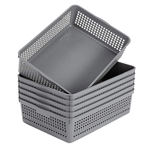 Eslite Plastic Organizing Baskets/Storage Tray Baskets
