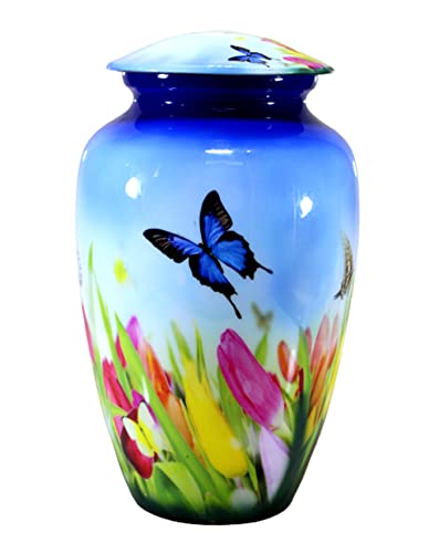 eSplanade Butterfly Cremation Urn - Full Size Memorial Container
