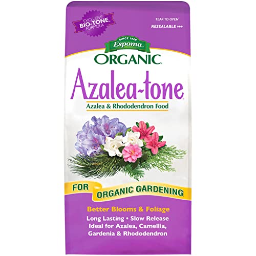 Espoma Organic Azalea-Tone Fertilizer Pack - Promotes Growth & Blooming