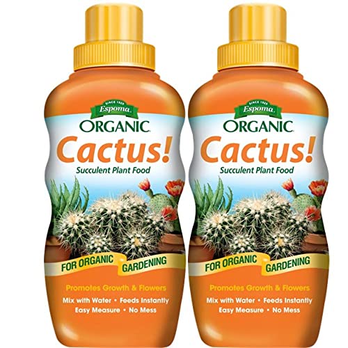 Espoma Cactus and Succulent Organic Plant Food, 8 oz, Pack of 2