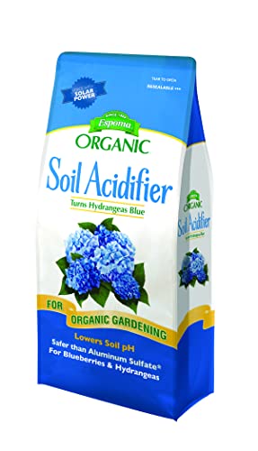 Espoma Organic Soil Acidifier: Lowers pH, Turns Hydrangeas Blue - 30 lb Bag