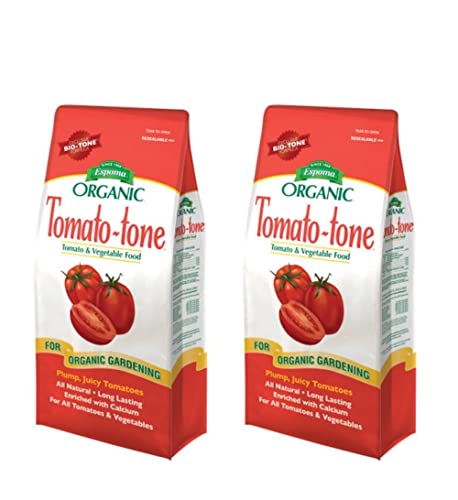 Espoma Organic Tomato-Tone 3-4-6 with 8% Calcium - Organic Fertilizer for Tomatoes and Vegetables
