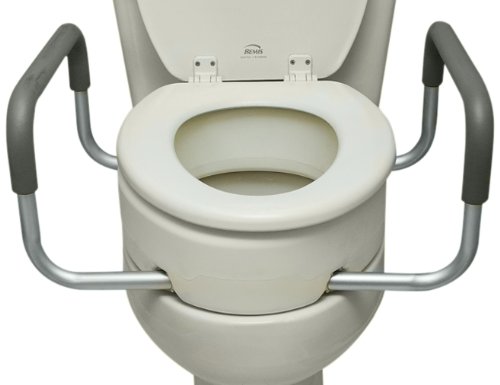 Essential Medical Supply Raised Elevated Toilet Seat Riser