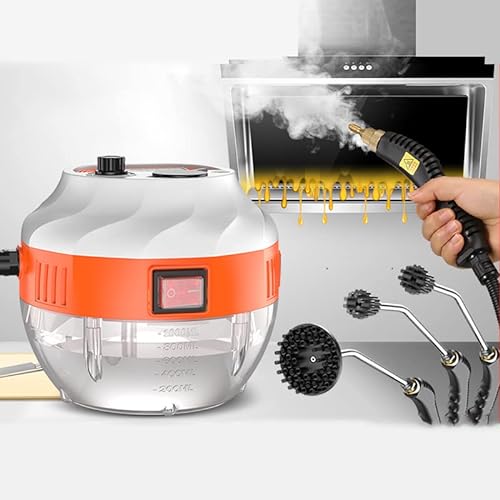 ESWEEY 2500W Handheld Steam Cleaner for Upholstery, Carpet, Car, Floor & More