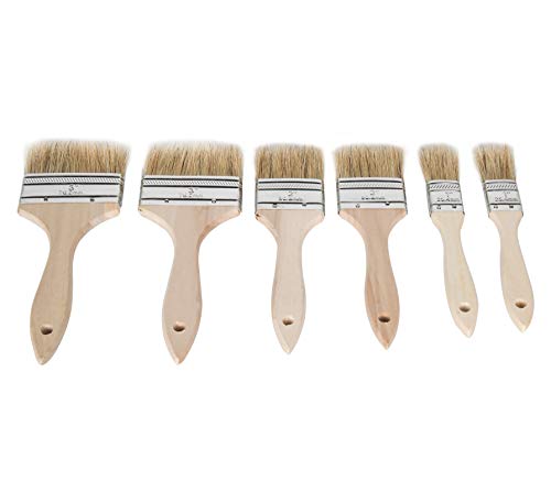ETERNA 6Pack Chip Paint Brush Set for Household Painting