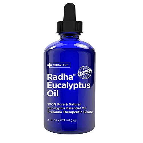 Eucalyptus Essential Oil - 100% Pure & Therapeutic Grade, 4 oz
