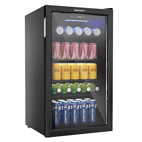 EUHOMY Beverage Refrigerator and Cooler