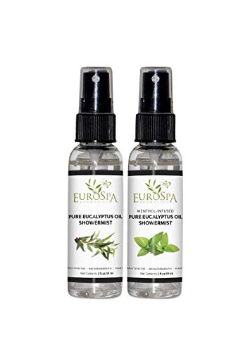 EuroSpa Pure Eucalyptus Oil ShowerMist and Steam Room Spray