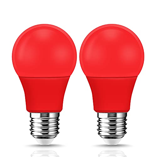 EvaStary Red LED Bulb, Pack of 2