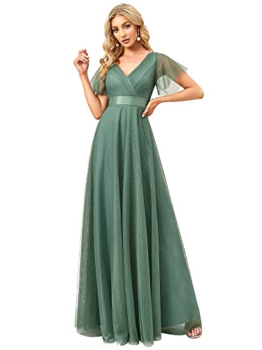 Ever-Pretty Women's Bridesmaid Dress Green