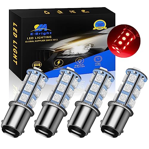 EverBright 1157 LED Bulb with 18SMD Chips - Red (Pack of 4)