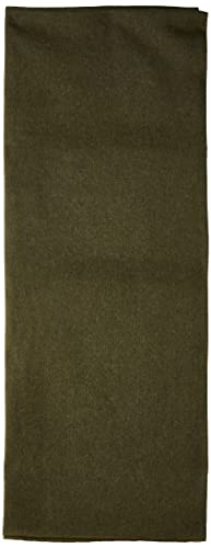 EverOne Olive Drab 80% Wool Fire Retardant Blanket - 66" X 90"