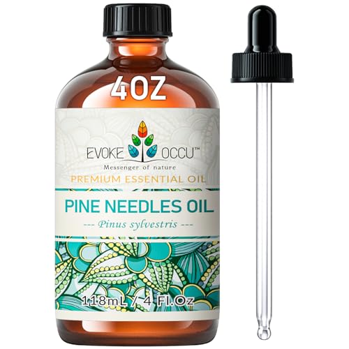 EVOKE OCCU Pine Needle Essential Oil 4 Oz - Pure & Versatile