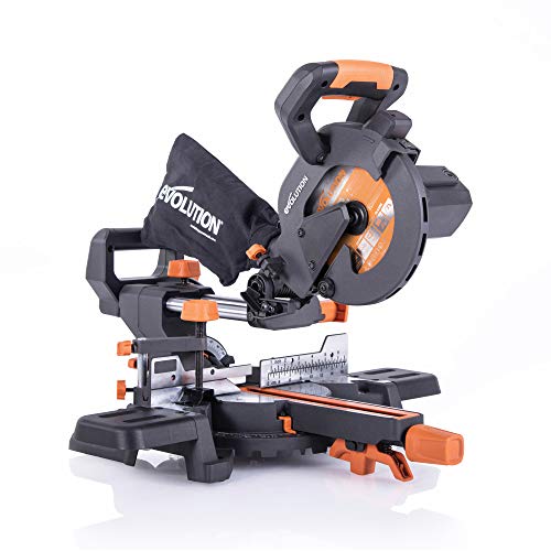 Evolution Power Tools R185SMS+: Versatile Multi-Material Compound Sliding Miter Saw