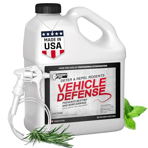 Exterminators Choice: Non-Toxic Rodent Defense Spray for Cars and Trucks