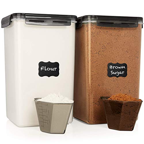 Extra-Large Airtight Pantry Containers - Set of 2
