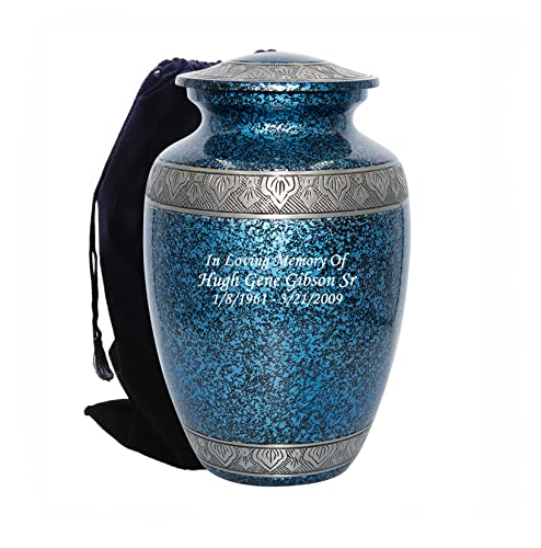 Extra Large Companion Cremation Urn with Custom Engraving