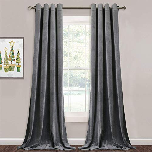 Extra Long Velvet Curtain Panels