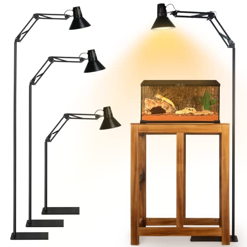 Extra Tall Reptile Heat Lamp Floor Light Stand