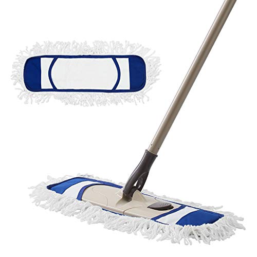 Eyliden Dust Mop - Adjustable Handle, Wet & Dry Cleaning