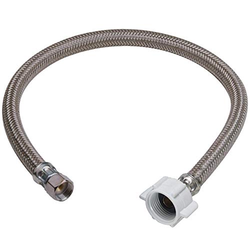 EZ-Fluid Stainless Steel Toilet Water Supply Connector