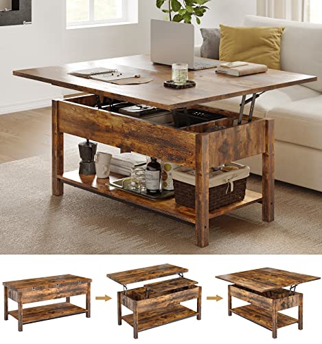 FABATO Multi-Function Convertible Coffee Table