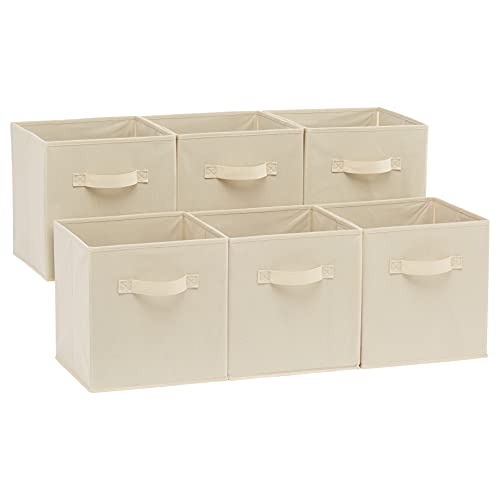 Fabric Storage Cubes Organizer with Handles