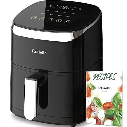 Fabuletta 9 Cooking Functions Electric Air Fryer - 1550W Power, 4 Quart Capacity