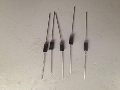 FAIRCHILD SEMICONDUCTOR 1N4001 DIODE, STANDARD, 1A, 50V, DO-41 (5 pieces)