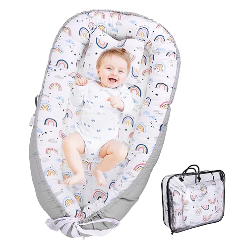 FAISLY Baby Lounger - Soft & Portable Baby Nest Sleeper