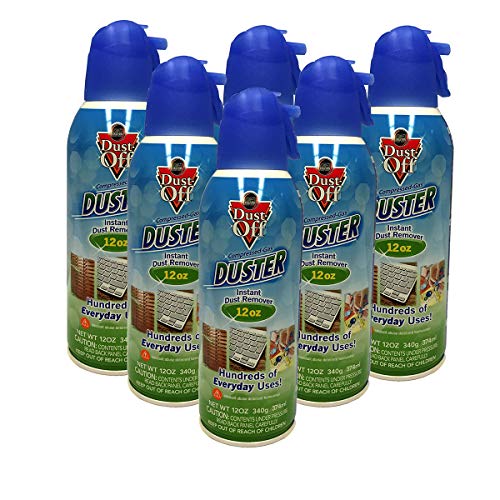 Falcon Dust-Off Compressed Gas Duster, 12 oz Cans - Efficient Cleaning Solution