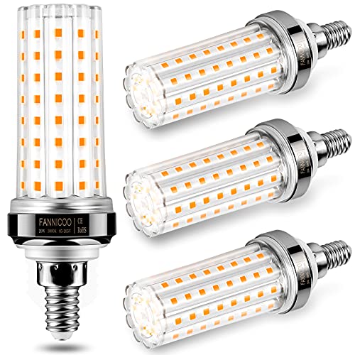 FanNicoo LED Corn Light Bulbs Pack of 4