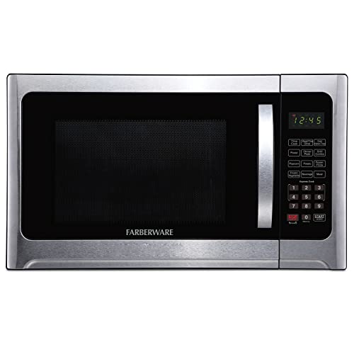 Farberware 1.2 cu ft Countertop Microwave with Grill Functionality
