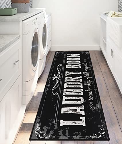 Farmhouse Laundry Room Rug Runner