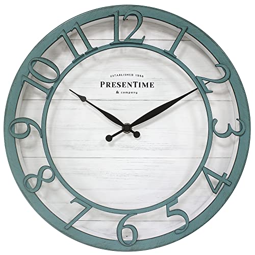 Farmhouse Series Wall Clock by PresenTime & Co
