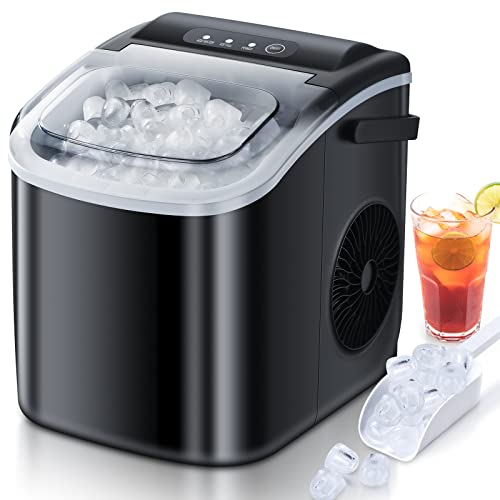 Fast and Portable Countertop Ice Maker - Perfect for Any Occasion