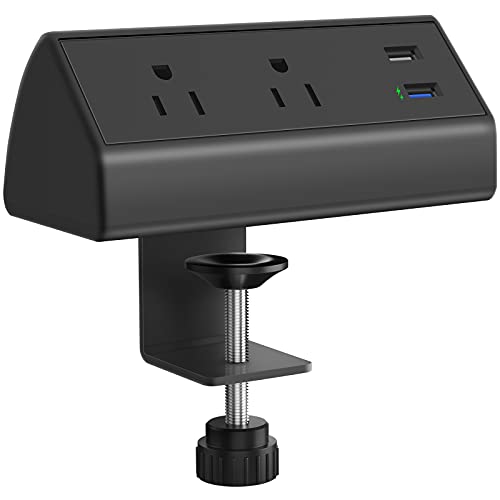 Fast Charging Desk Clamp Power Strip