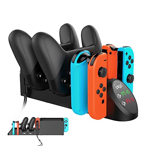 FastSnail Charger Stand for Nintendo Switch Pro Controllers and Joycons