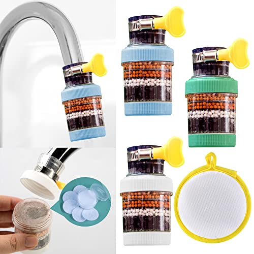 Faucet Filter with 6-Layer Filtration for Cleaner Tap Water