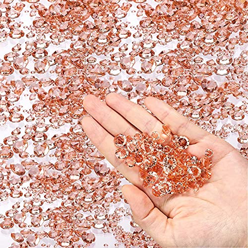 favoby Rose Gold Table Scattering Crystal